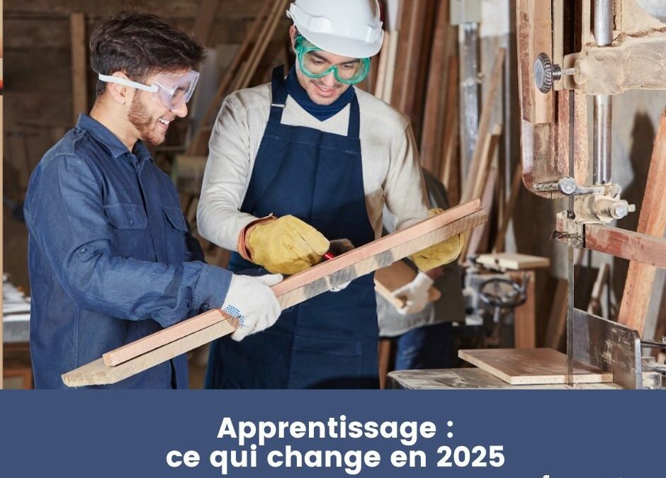 𝐀𝐩𝐩𝐫𝐞𝐧𝐭𝐢𝐬𝐬𝐚𝐠𝐞 : 𝐜𝐞 𝐪𝐮𝐢 𝐜𝐡𝐚𝐧𝐠𝐞 𝐞𝐧 𝟐𝟎𝟐𝟓 !